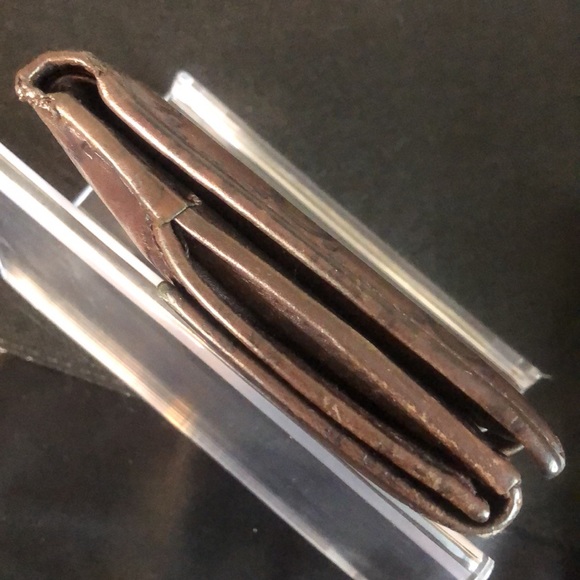 GUCCI Guccissima GG Brown Lambskin Bifold Wallet With Billfold & Coin Section - Picture 6 of 17